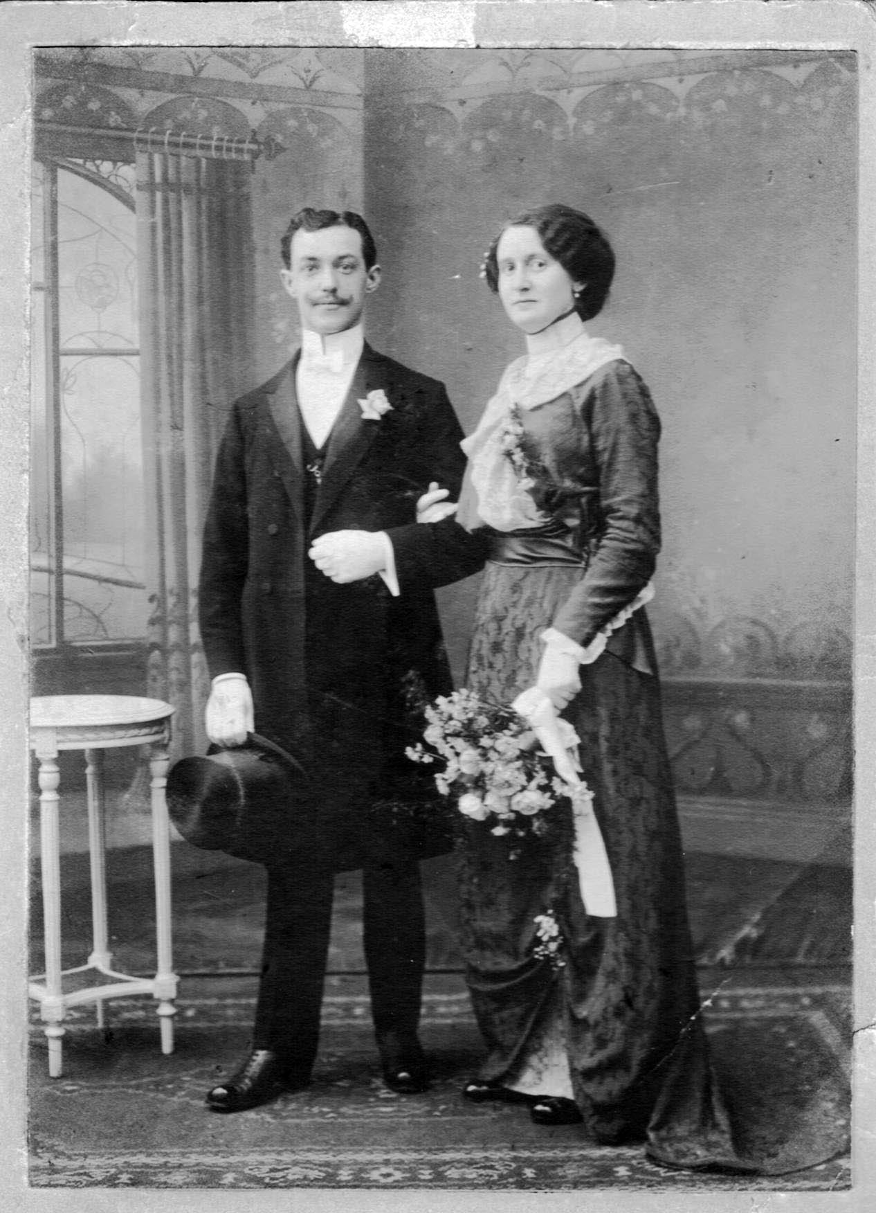 Huwelijk Bouthoorn-Van Diessen