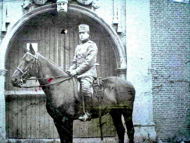 Pieter de Kok tijdens diensttijd Bergen op Zoom