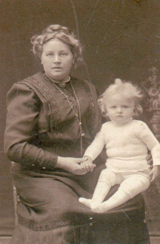 Saapke la Grand-Haaima en zoon Jacob Klaas 