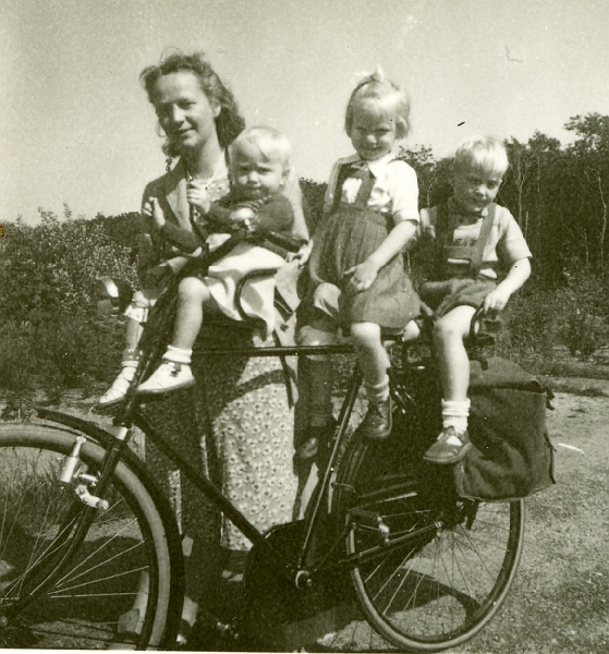 Vakantiefoto fam La Grand-Kreffer (ca 1951)
